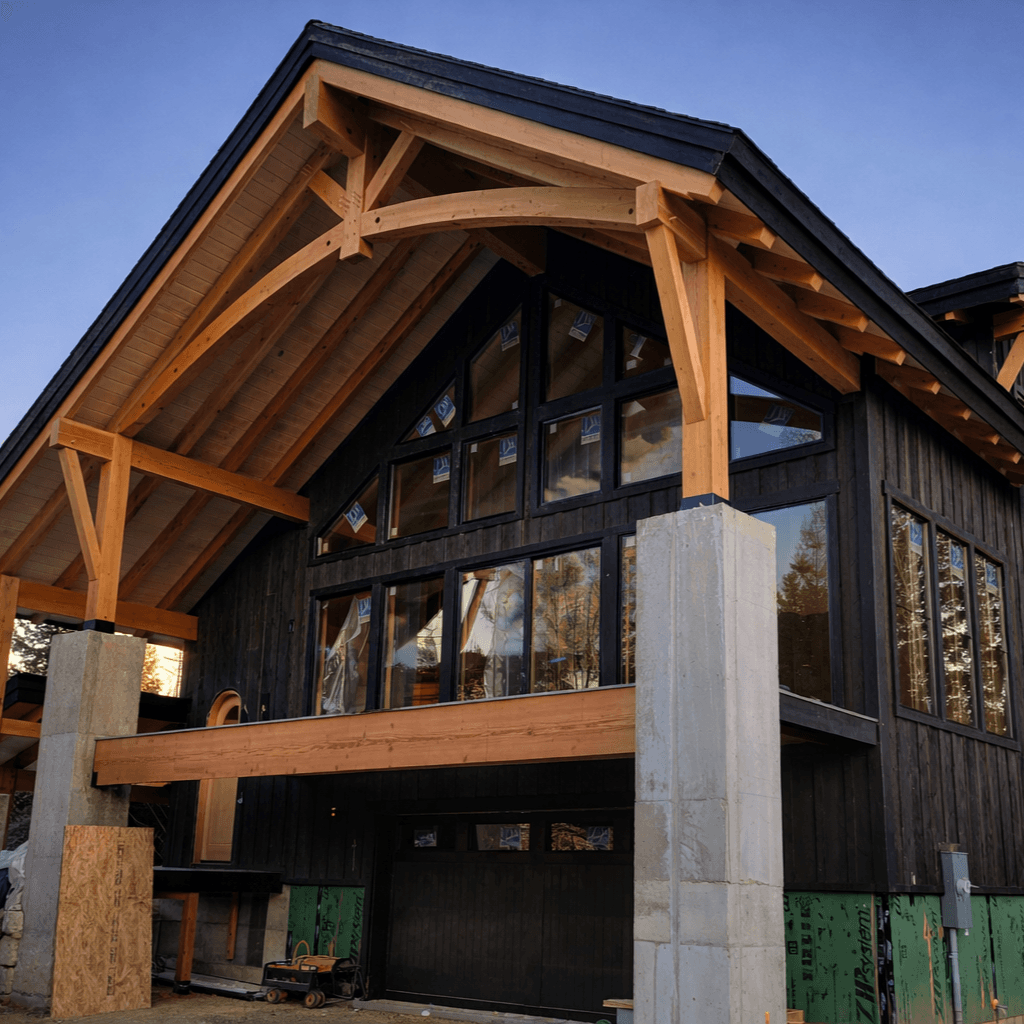 Custom residential siding project